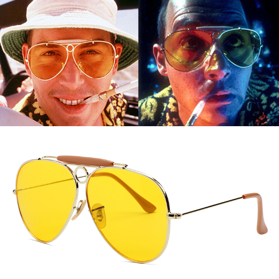 Men yellow Lens Sun for Sunglasses Eye Classic glasses man