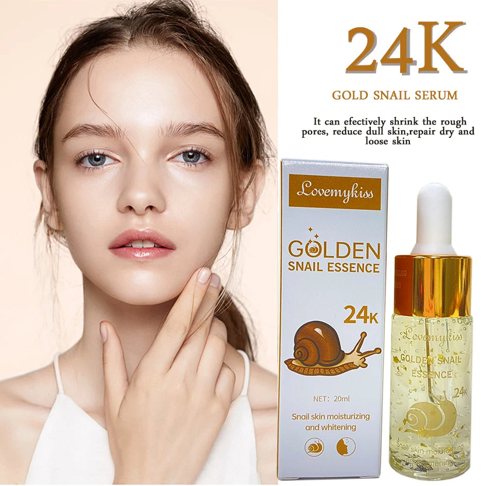 20ml 24K Gold Snail Facial Serum