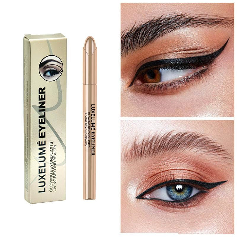 Eyeliner Pen Eye Makeup Liquid Eyeliner - Waterproof Smudge-Proof Eyeliner - Quick Drying Longwearing - Ultrafine Felt Tip Black