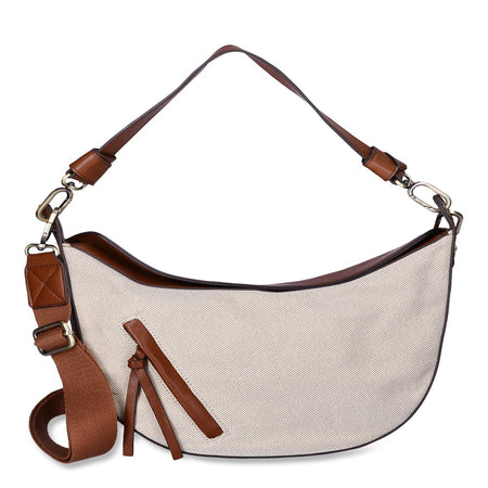 Women'S Selena Hobo Crossbody Bag, Natural Cognac