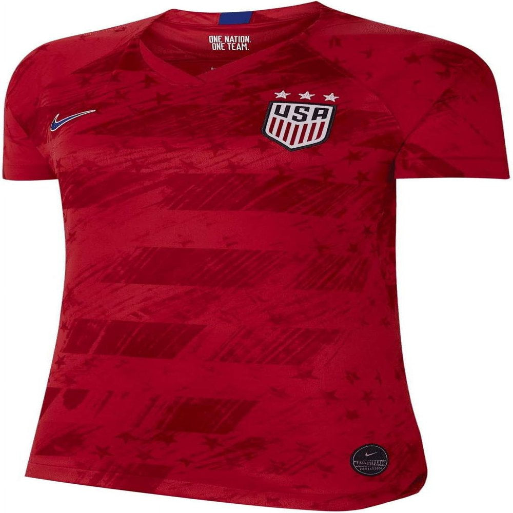 Women'S USA Away Soccer Jersey World Cup - 2019 W X-Large Red