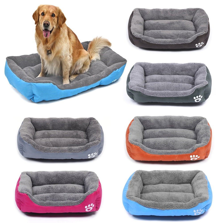 Dog Bed for Small Medium Large Dogs Puppy Cushion Kennel Pet Beds Rectangle, S