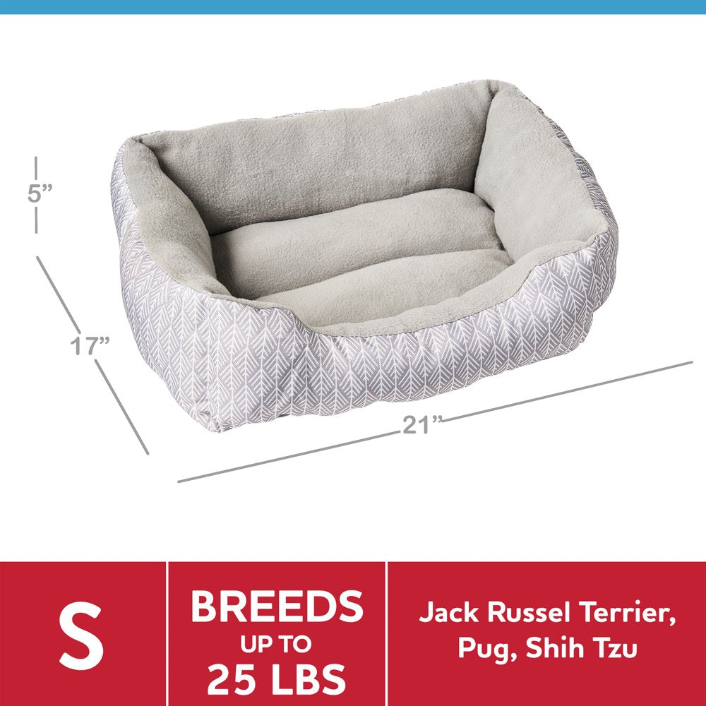 Small Cuddler Dog Bed, 15X19, Gray