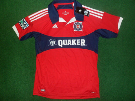 NEW adidas YOUTH MLS CHICAGO FIRE HOME SOCCER JERSEY ~YOUTH XL~ #X13604