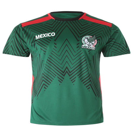 Men'S Mexico Football Soccer Pullover National Team Quick Dry Jersey Shirt