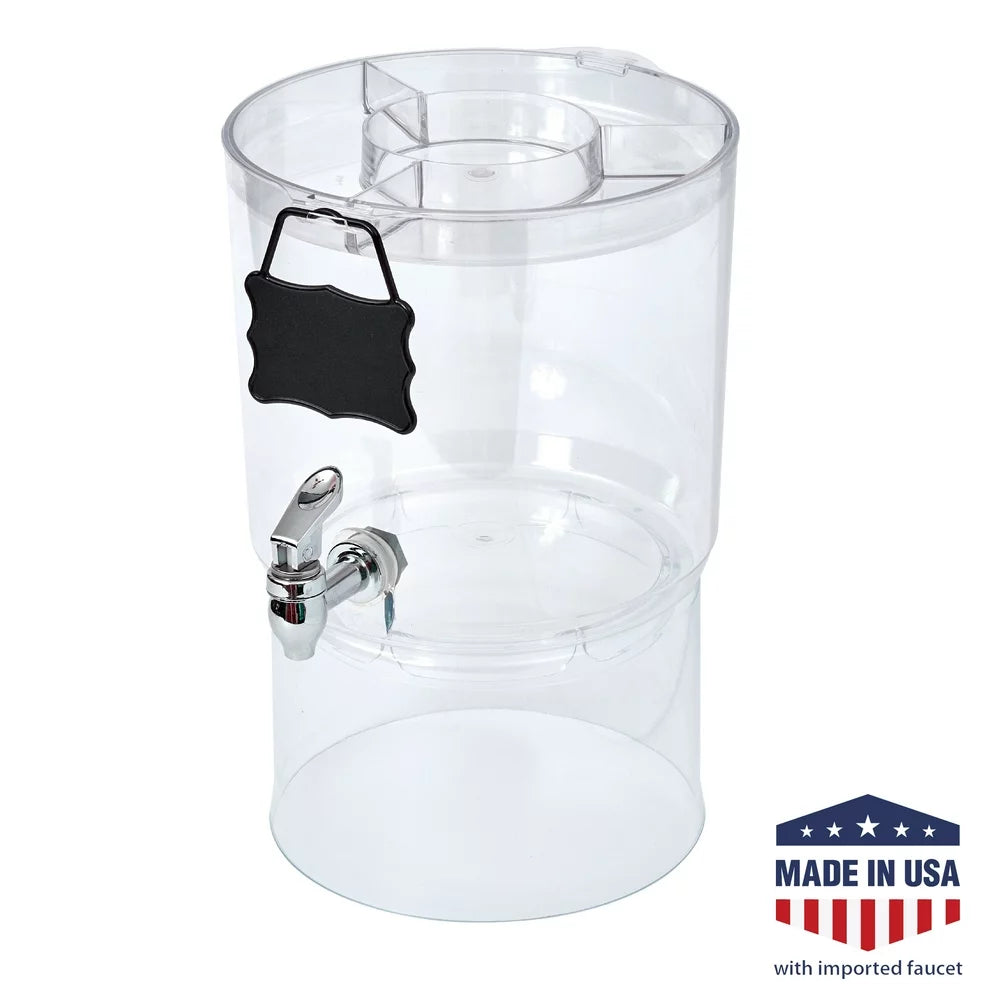 2.0 Gallon Party Top Beverage Dispenser, Clear