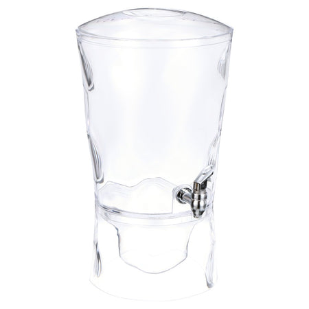 3 Gallon Clear Sculptured Beverage Dispenser