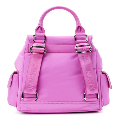 Women'S Buckle Flap Backpack, Pink