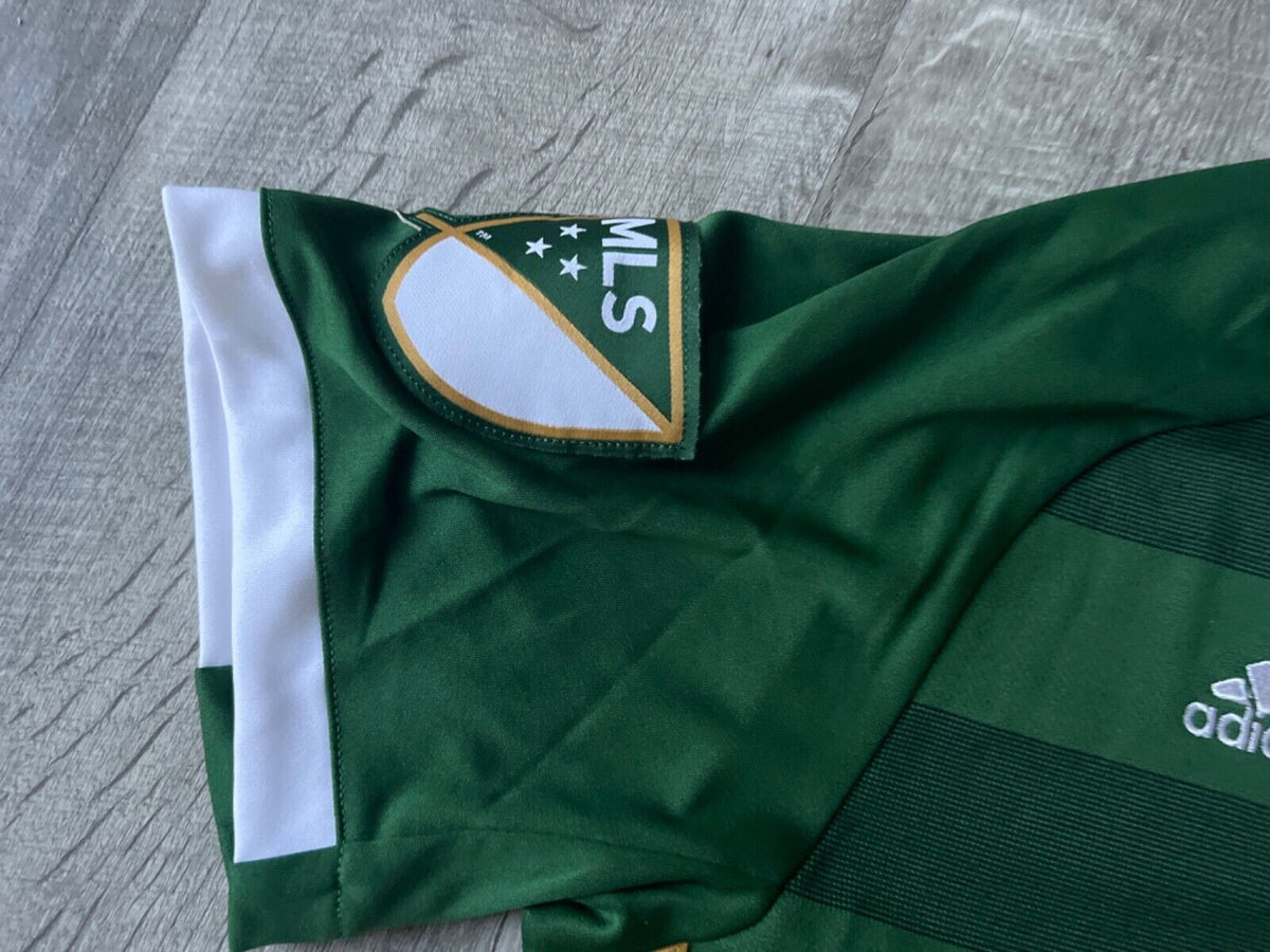 ADIDAS MLS PORTLAND TIMBERS WOMEN'S SOCCER JERSEY DP4822 SIZE LARGE NWT $90