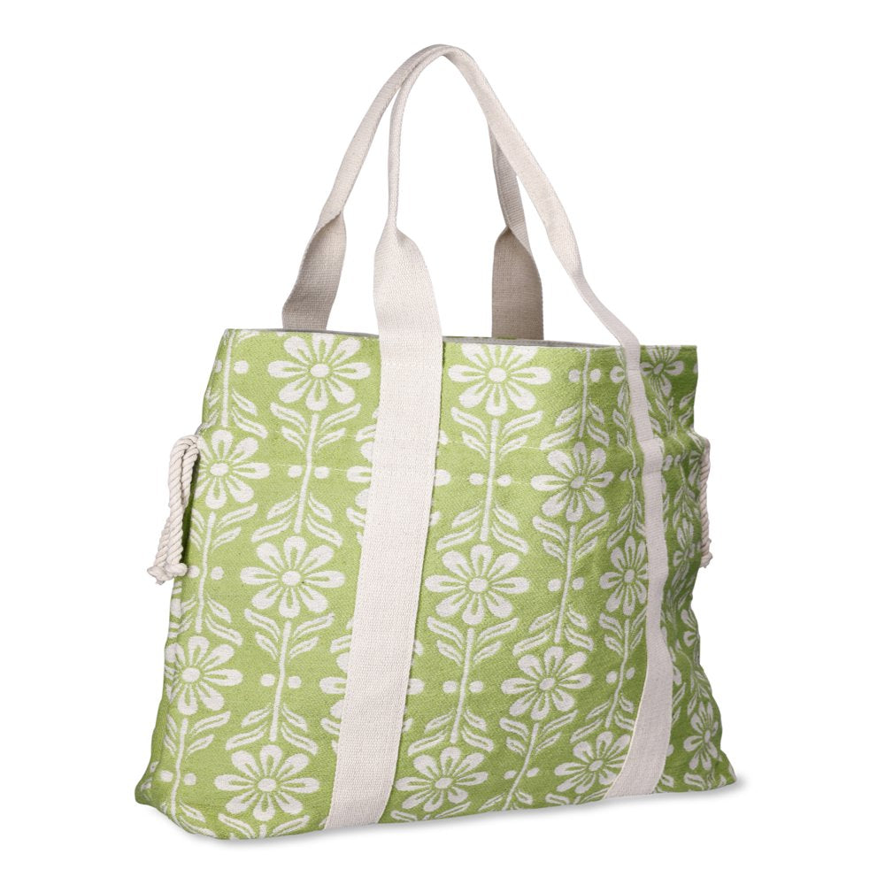 Juniors' Print Beach Tote