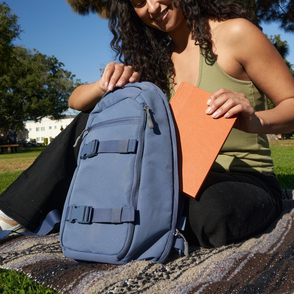 Sling Pack, Blue Indigo, Polyester Messenger Bag, Adult, Teen