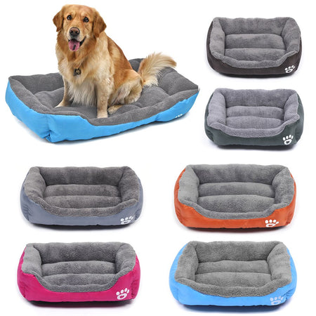 Dog Bed for Small Medium Large Dogs Puppy Cushion Kennel Pet Beds Rectangle, S