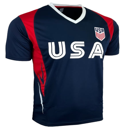 USA Soccer Shirt for Kids and Adults, US Soccer Licensed T-Shirt (YX)