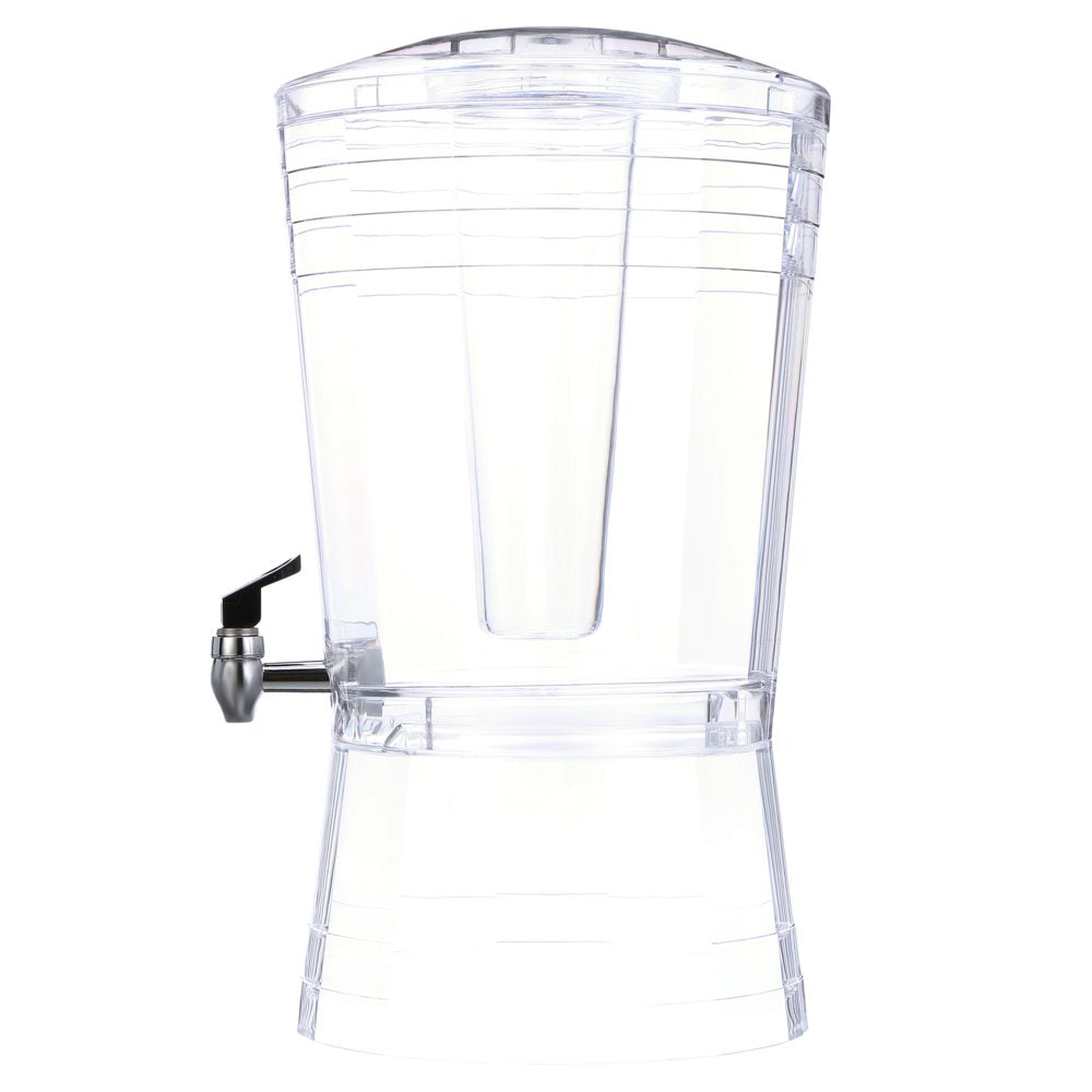 Creativeware 3 Gallon Mosaic Clear Acrylic Beverage Dispenser