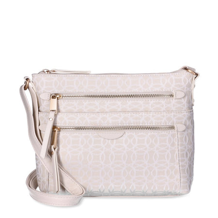 Women'S Norah Crossbody Handbag, Almond Jacquard