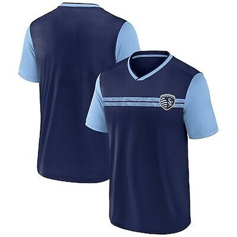 MLS Sporting Kansas City Men'S Shoot Out V-Neck Jersey - XXL