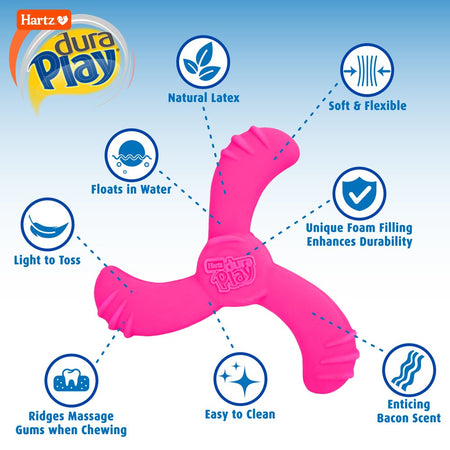 Dura Play Boomerang Dog Toy, 1 Count