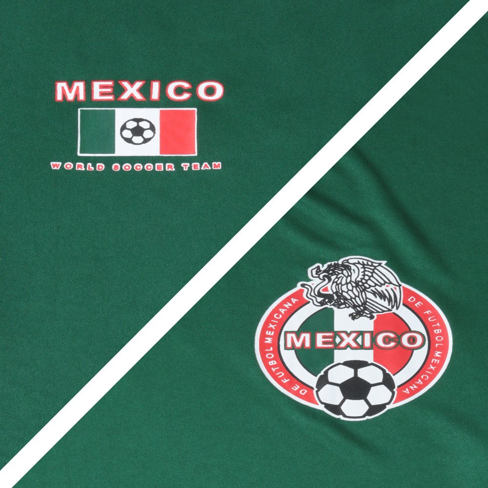 National Mexico Soccer Jersey Team Uniform World Futbol Top