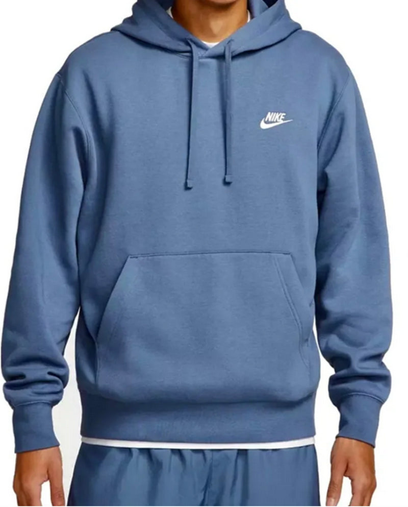 New Mens Nike Gym Athletic Embroidered Club Hoodie Hooded Sweatshirt Pullover