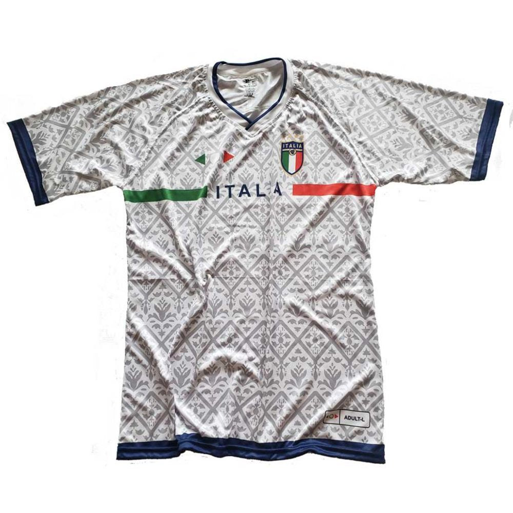 Italy World Cup Men’S Soccer Jersey by ®. Away Colors. Adult Large.