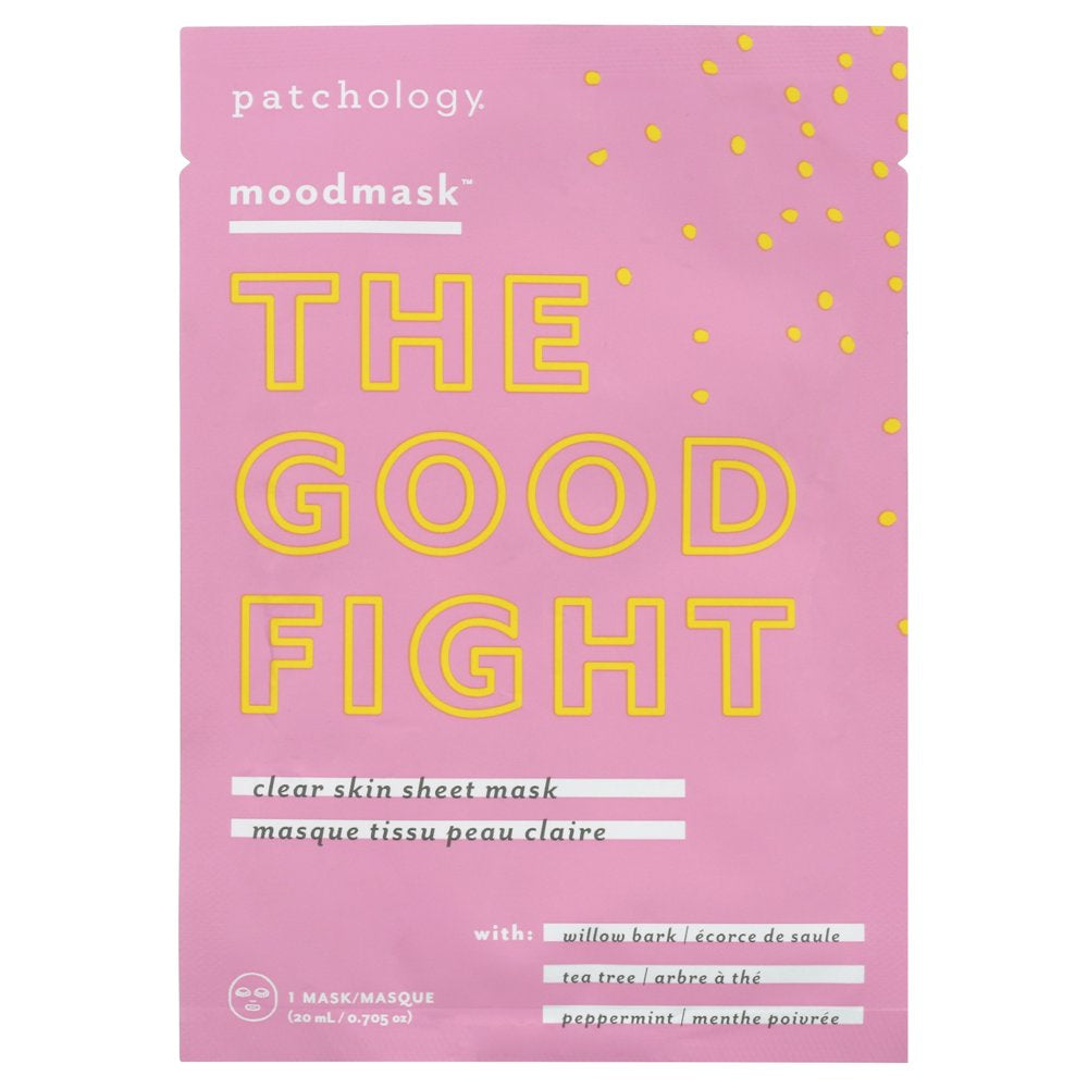 Moodmask the Good Fight Sheet Mask, 0.705 Oz