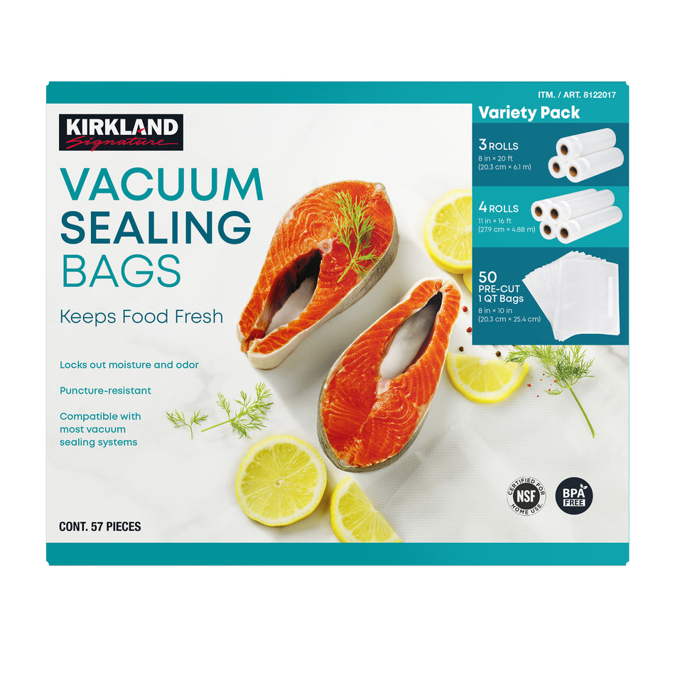 Vacuum Sealing Bags, Assortment Pack