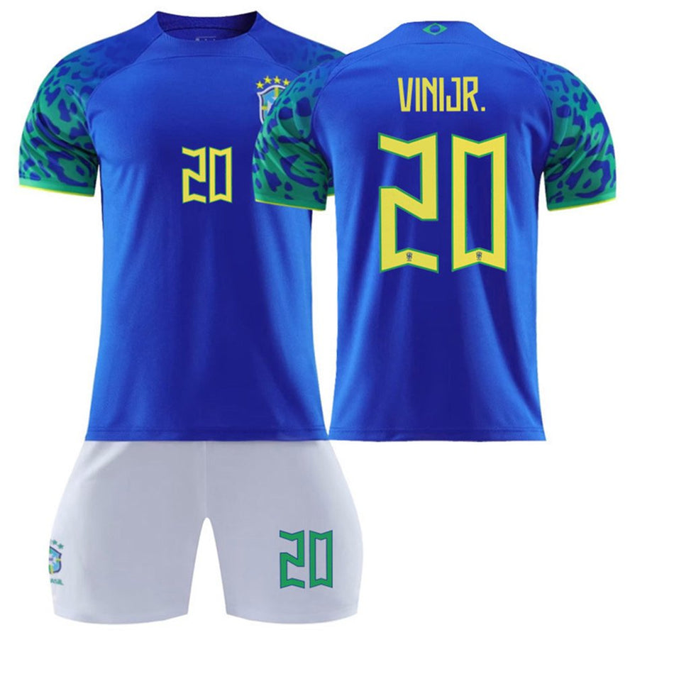 Mens/Kids 2022 Soccer Game Brazil Soccer #20 Jerseys Soccer Team Shirts