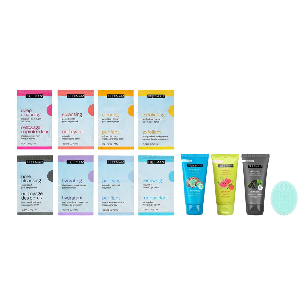 Limited Edition Renew & Relax Facial Mask Kit, 12 Piece Gift Set