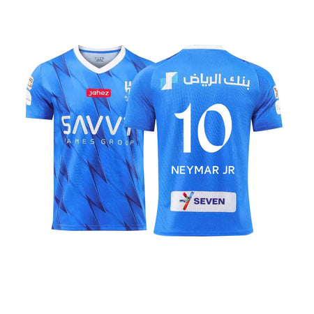 Mens/Kids 2023/2024 Al-Hilal Saudi Soccer Jersey #10 Fans Jerseys Football Team Shirts