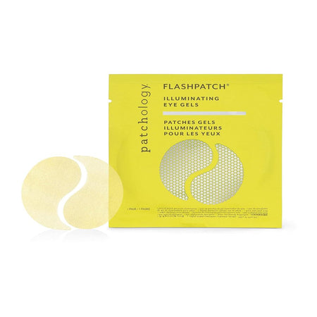 Flash Patch Illuminating under Eye Sheet Mask for Dark Circles with Vitamin C, 5Ct