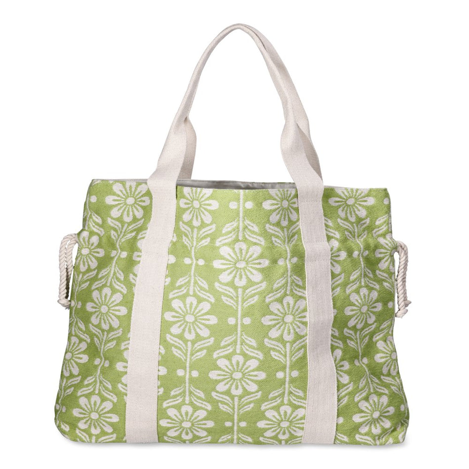 Juniors' Print Beach Tote