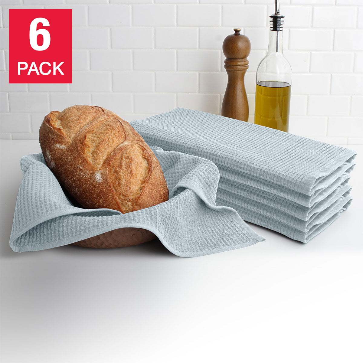 Turkish Kitchen Towels, 6-Piece Set