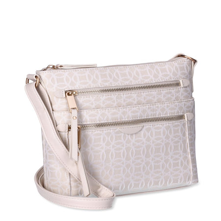 Women'S Norah Crossbody Handbag, Almond Jacquard