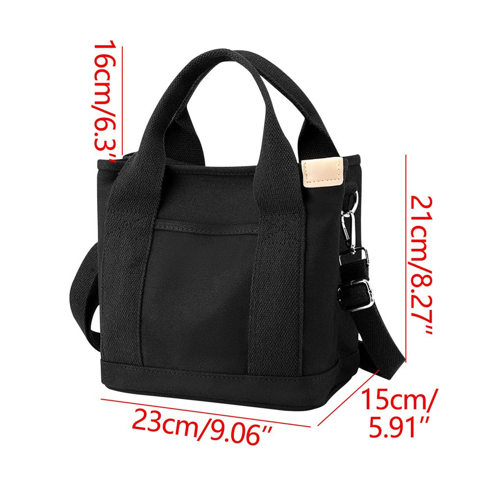 2023 New  Women'S Canvas Tote Purses Crossbody Bag Vintage Tote Bags for School