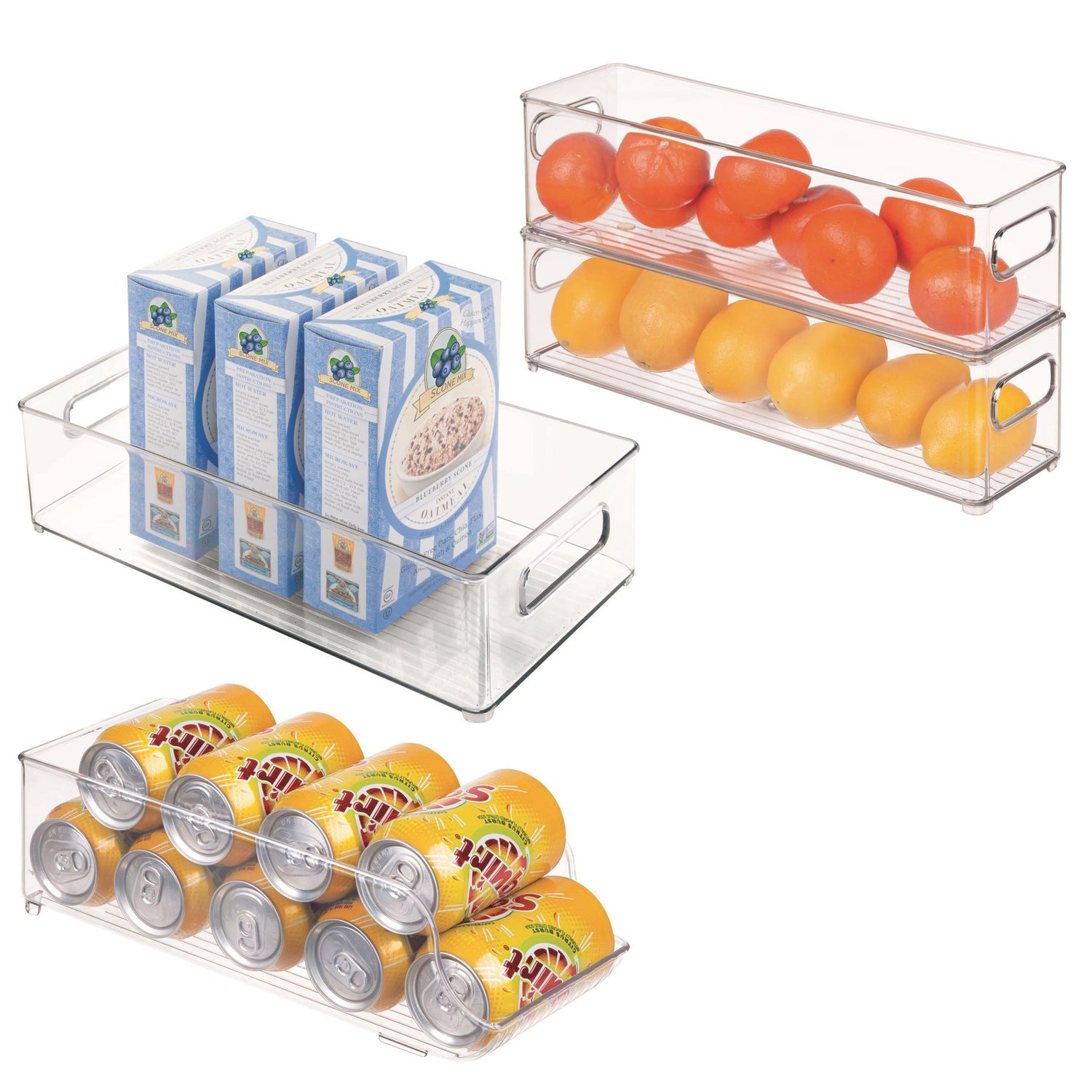 Kitchen Bins, 4-Piece Set