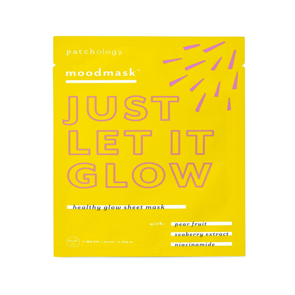 Moodmask Just Let It Glow Sheet Mask, 0.705 Oz