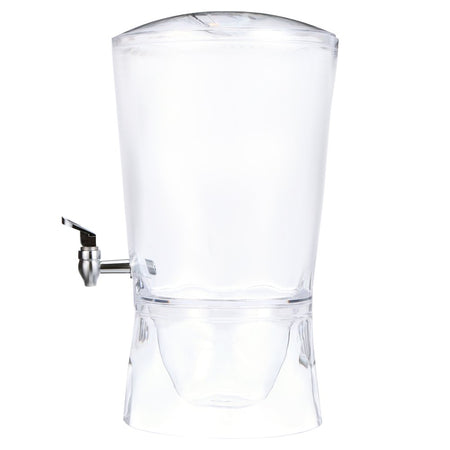 3 Gallon Clear Sculptured Beverage Dispenser