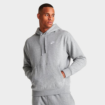 New Mens Nike Gym Athletic Embroidered Club Hoodie Hooded Sweatshirt Pullover