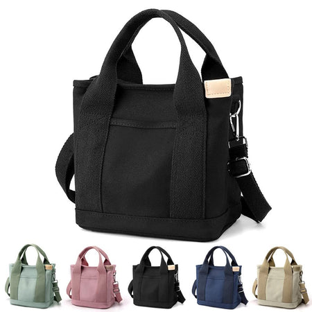 2023 New  Women'S Canvas Tote Purses Crossbody Bag Vintage Tote Bags for School