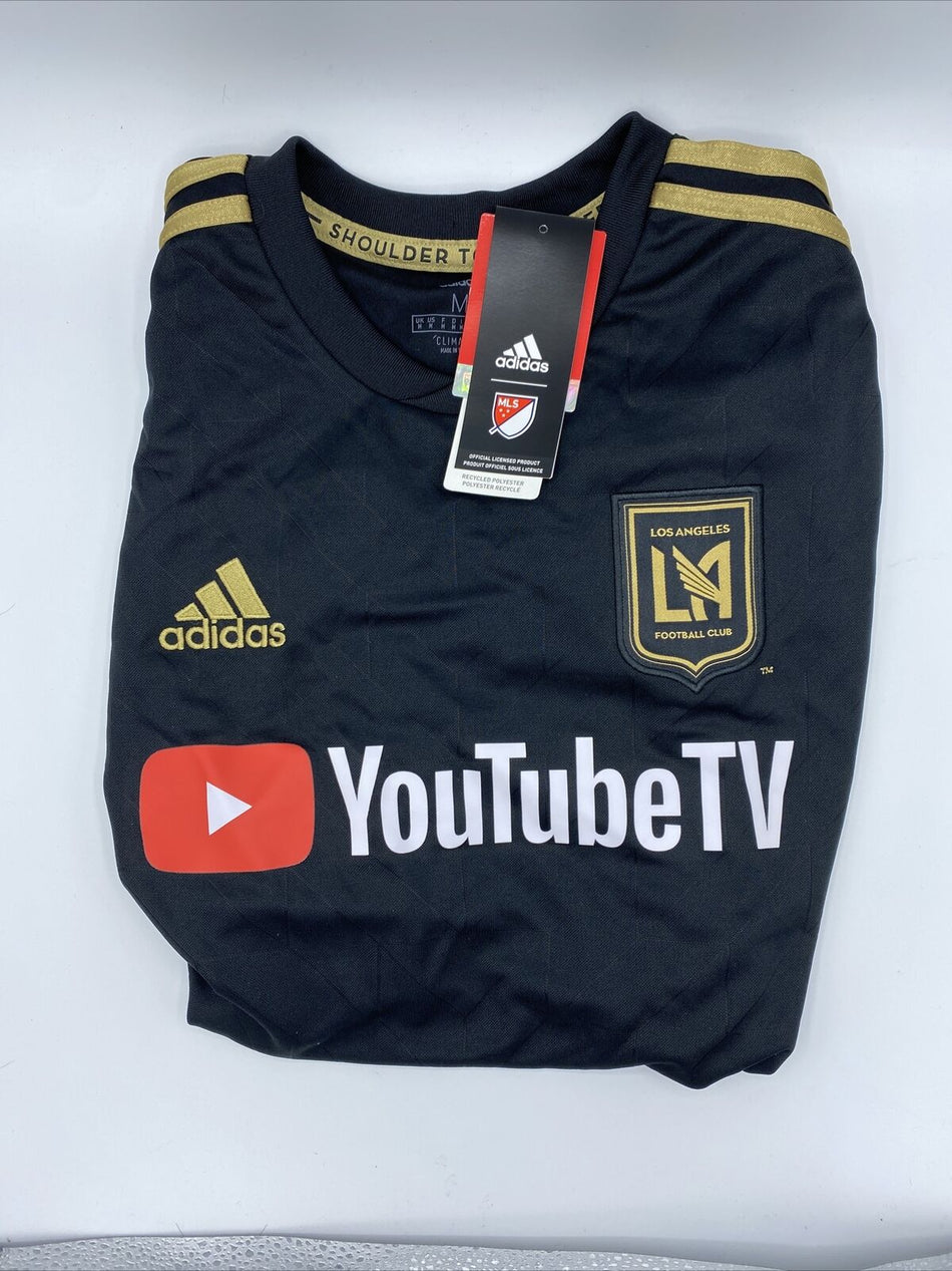 Adidas 2019 LAFC Home Jersey (DY0313) Mens Soccer Medium NWT