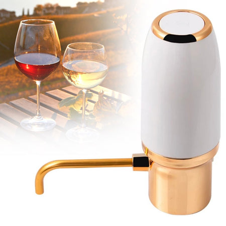 , Automatic Wine Decanter, One Touch Wine Dispenser Wine Pourer, USB Rechargeable, Wine Lover Gifts for Women Men