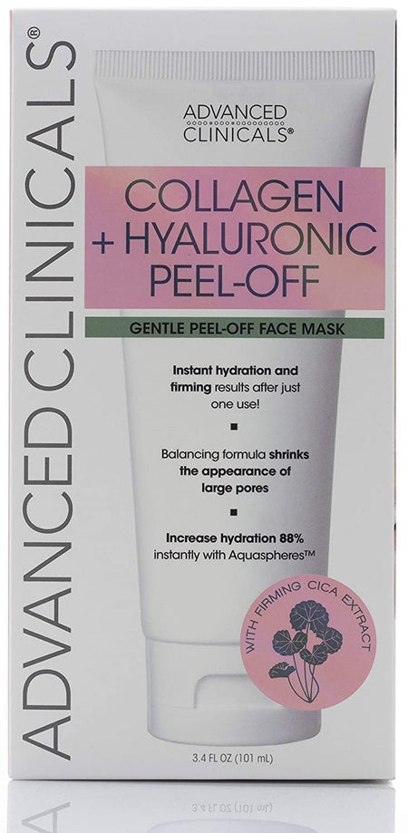 Collagen + Hyaluronic Acid Peel-Off Face Mask 3.4 Fl Oz