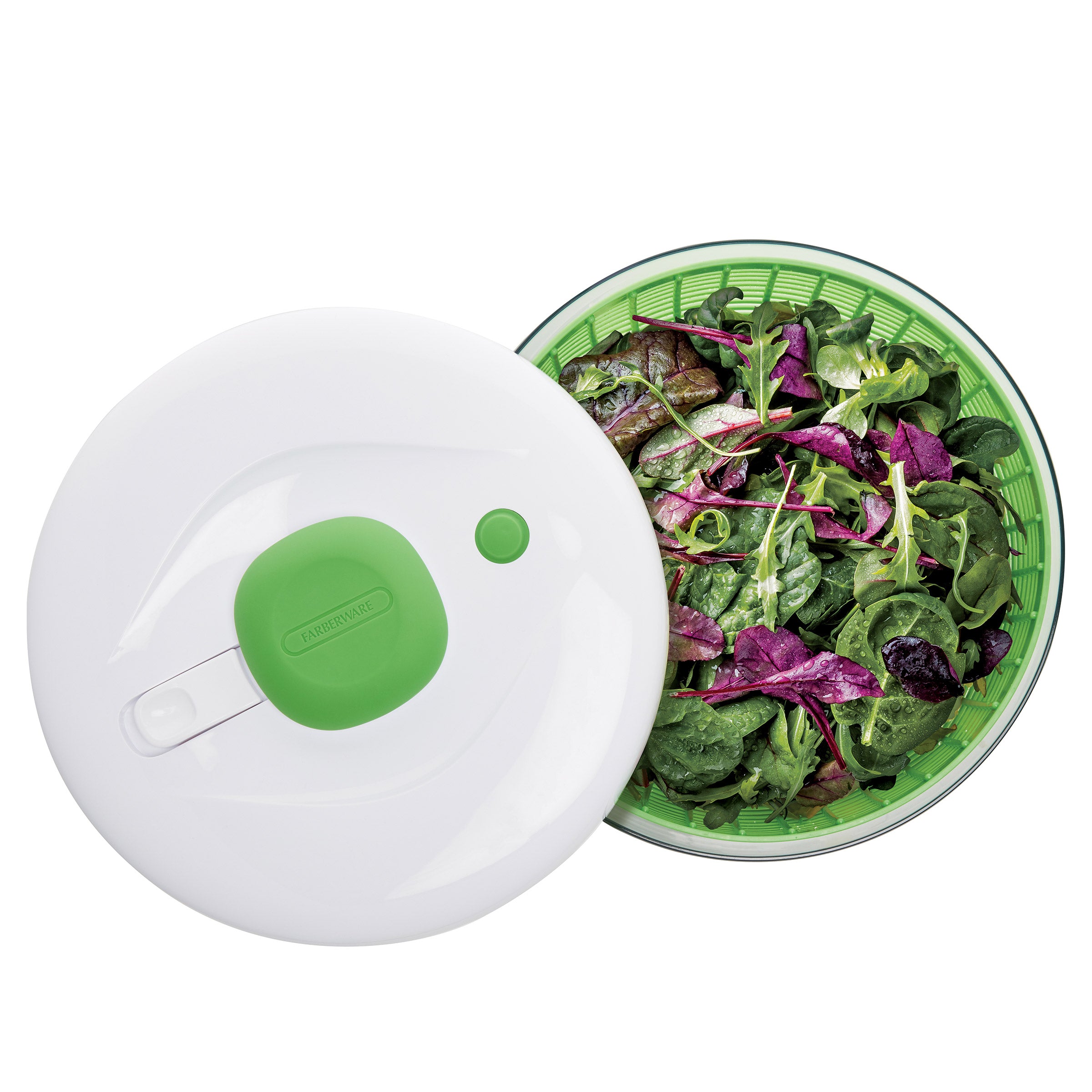 Pump Activated Salad Spinner