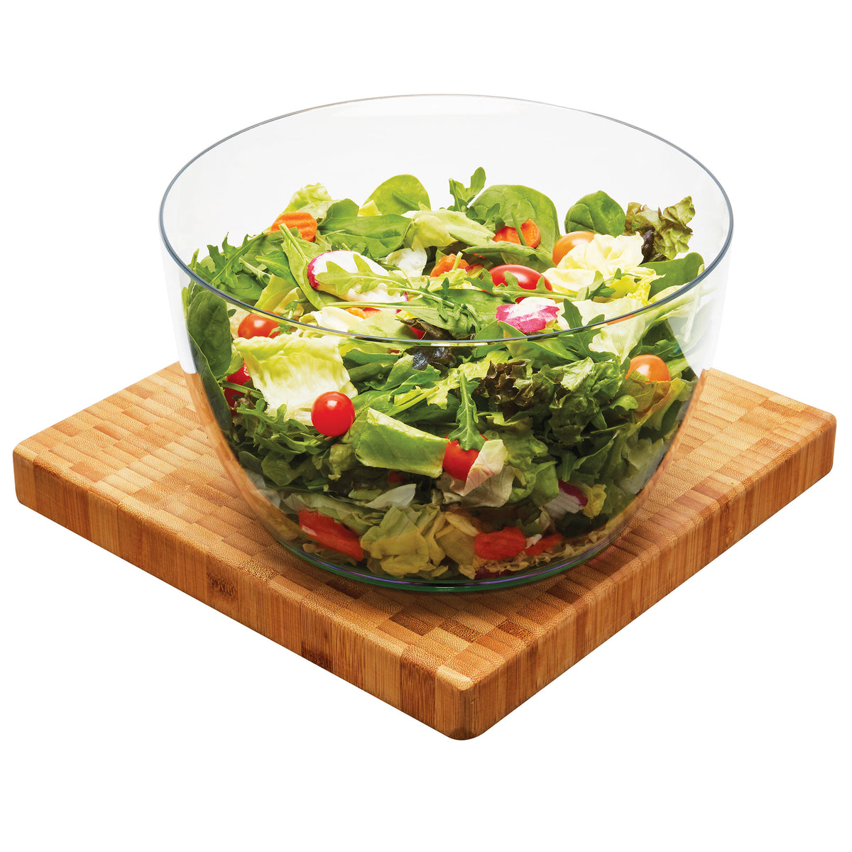 Pump Activated Salad Spinner